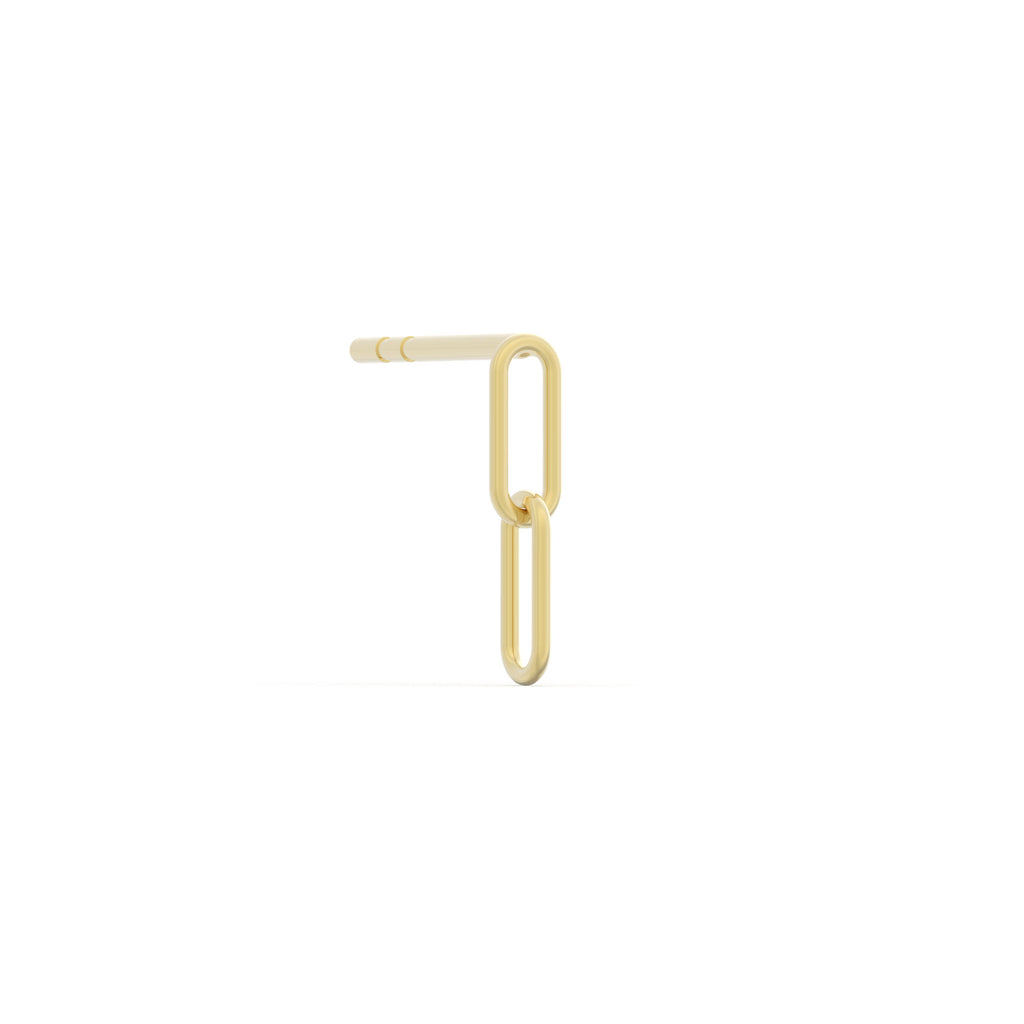 Mini Connected oorbellen in 14k goud merk MiJu Official