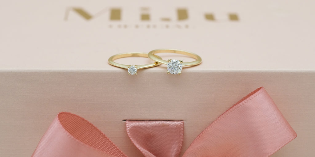 Diamanten verlovingsringen voor vrouwen